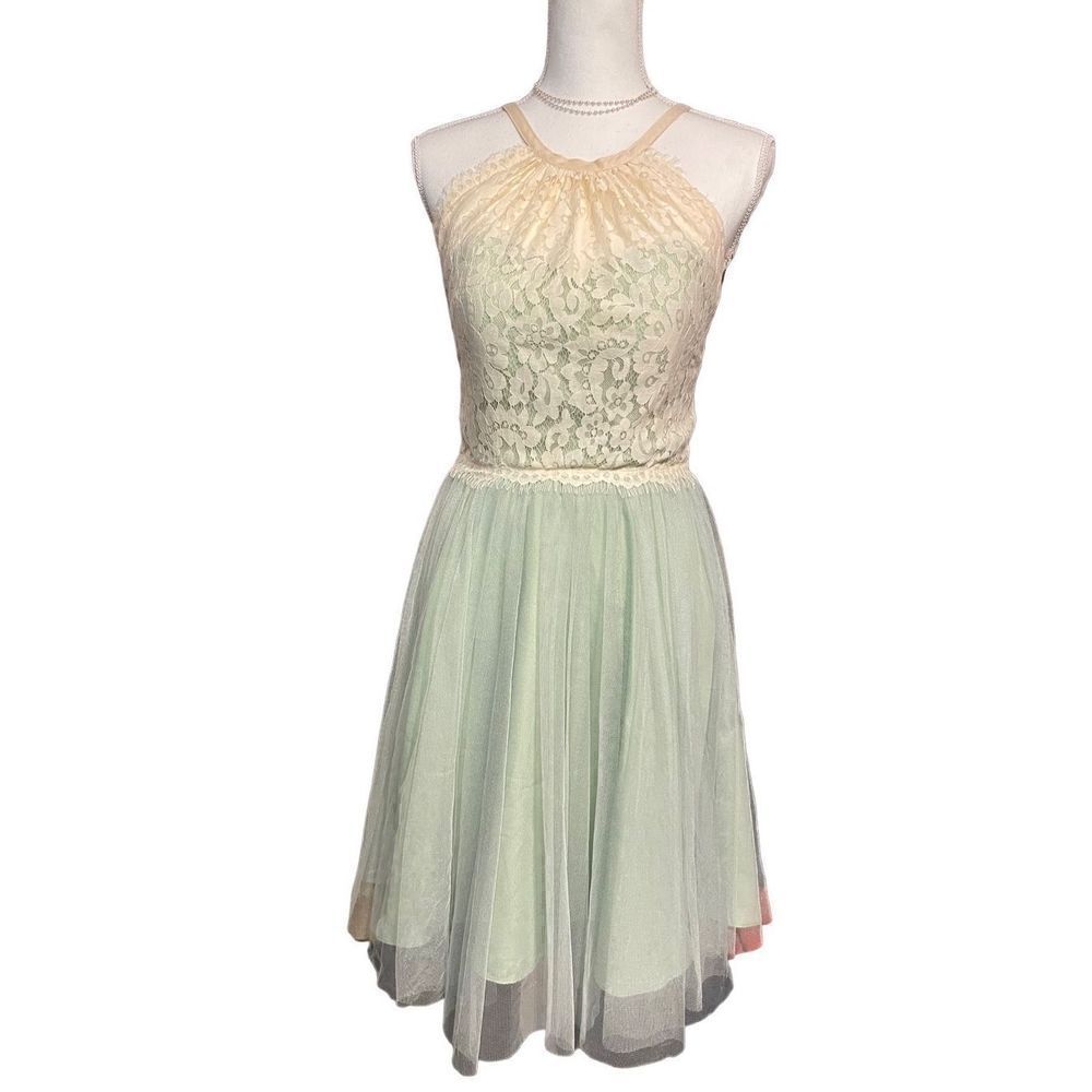 Christina Wu Bridesmaids dress Lace Halter